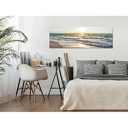Paris Prix Tableau Calm Waves Grey 40x120 cm