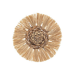 ATMOSPHERA Déco mur Raphia - D 25/30/36 Beige