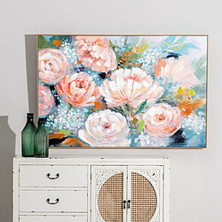 BigBuy Cadre Toile Fleurs - 120x80 cm