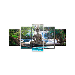 Artgeist Bouddha et Cascade - 200x100