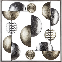 Avis Atmosphera Gold & Silver Déco Murale 50x50 cm