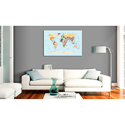 Artgeist Cork Map
