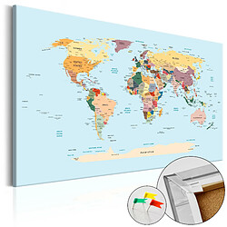 Artgeist Cork Map