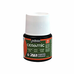 Pébéo Peinture Céramique - Vert Feuille 45 ml