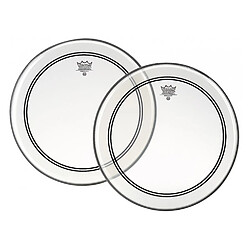 REMO Powerstroke 22" pour grosse caisse - Transparente