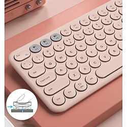 Clavier gamer chiclet - Rose pas cher
