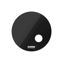EVANS Peau EQ3 22" percée - Noire