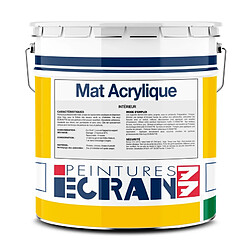 Peintures Daniel - Mat Acrylique ECRAN 77 - Blanc