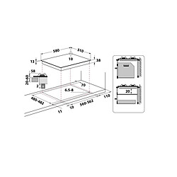 Whirlpool TGML660IX - Inox pas cher