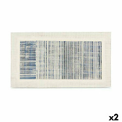 Gift Decor Toile Rayures Avec Relief
