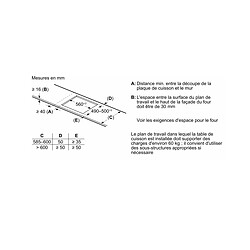 Bosch PIE631HB1E - Noir