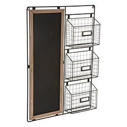 ATMOSPHERA Mémo Ardoise Panier - 50x70 cm