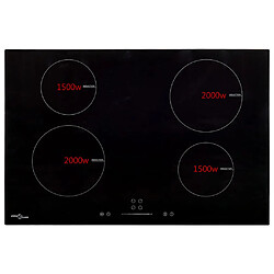 Avis vidaXL Plaque à Induction 4 Brûleurs