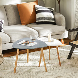 SoBuy FBT74-HG Tables Basses Gigognes