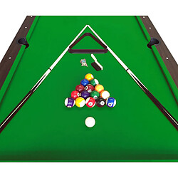 Simba table de billard américain Zeus 8 ft - Vert pas cher