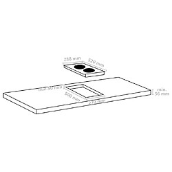 Acheter vidaXL Flexizone 2 Brûleurs - 3500W