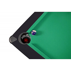 Play4fun table de billard américain - Noir pas cher