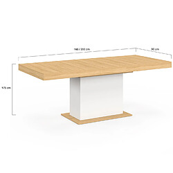Idmarket MARKET EDEN - Bois/Blanc pas cher