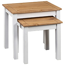 Avis VidaXL Tables gigognes Panama