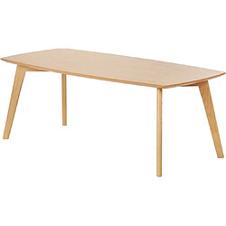 Mes Table basse 110x50x40 cm décor chêne naturel - BALTIC