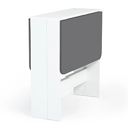 Avis Idmarket market Table pliable EDI - Blanc/Gris