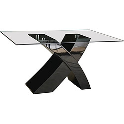 Habitat Et Jardin Table repas Mona - 150 x 90 x 74 cm - Noir