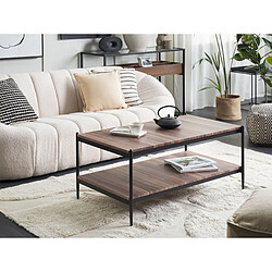 BELIANI Table basse AVOCA - Bois foncé