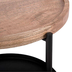 Acheter Leitmotiv table d'appoint ronde - Noir