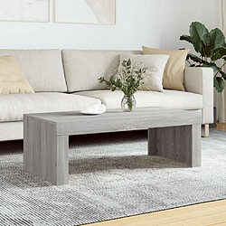 Vidaxl - Table basse Sonoma - Gris 102x50x36 cm