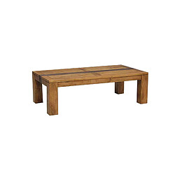 BOIS & CHIFFONS Table basse rectangulaire Acacia