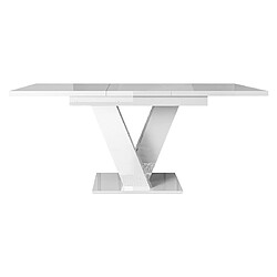 Avis Bestmobilier Table à manger Xandriel - Blanc