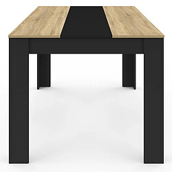 Idmarket MARKET Table GEORGIA noir hêtre pas cher