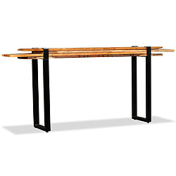 Vidaxl Table console Bois de récupération