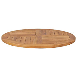 Acheter vidaXL Teck rond 48986