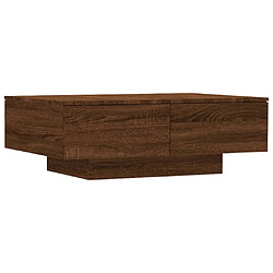 Table basse VIDAXL - Chêne marron