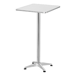 En.casa Table à manger guéridon - Argenté