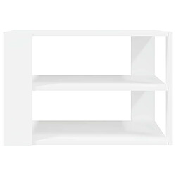 Acheter vidaXL Table basse Blanc 59,5x59,5x40 cm