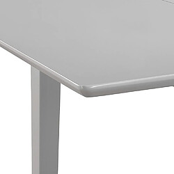 Acheter vidaXL Table à dîner extensible Gris (80-120) x 80 x 74 cm MDF