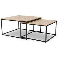 Idmarket MARKET Tables basses DETROIT