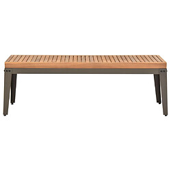 vidaXL - Table Basse Jardin Bois Acacia