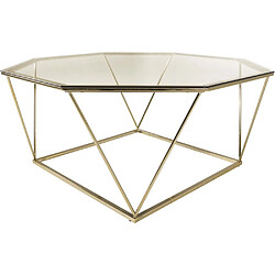 Acheter Furniture fashion Table basse en verre - Cuivre transparent