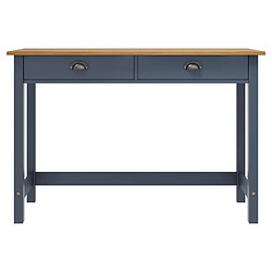 vidaXL Table console Hill Range - Gris 110x45x74 cm