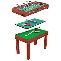 Devessport Table de Billard 3 en 1