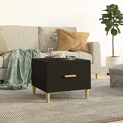 VIDAXL Table Basse Bois Noir