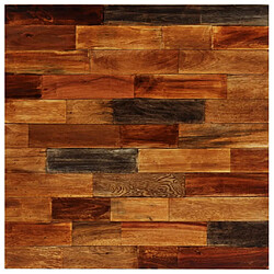 Helloshop26 Table haute bar carrée - Bois