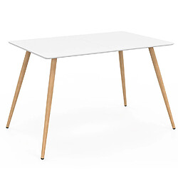 Idmarket MARKET Table SARA 120 cm Scandinave