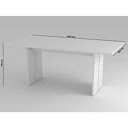 Avis Alter Table à manger rectangulaire - Blanc