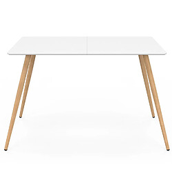 Avis Idmarket MARKET Table SARA 120 cm Scandinave