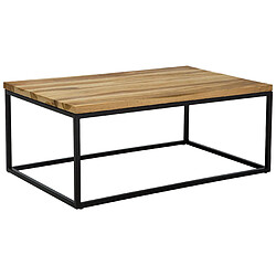 Beliani Table basse PROVO Bois clair