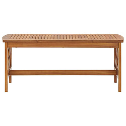 vidaXL Table Basse - Bois d'Acacia Solide